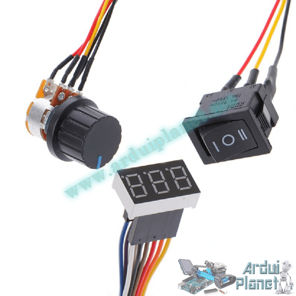 Variateur de Vitesse PWM 100A Pour Moteur DC – Image 2