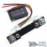 Voltmétre et Ampèremètre DC 100V 100A avec Shunt