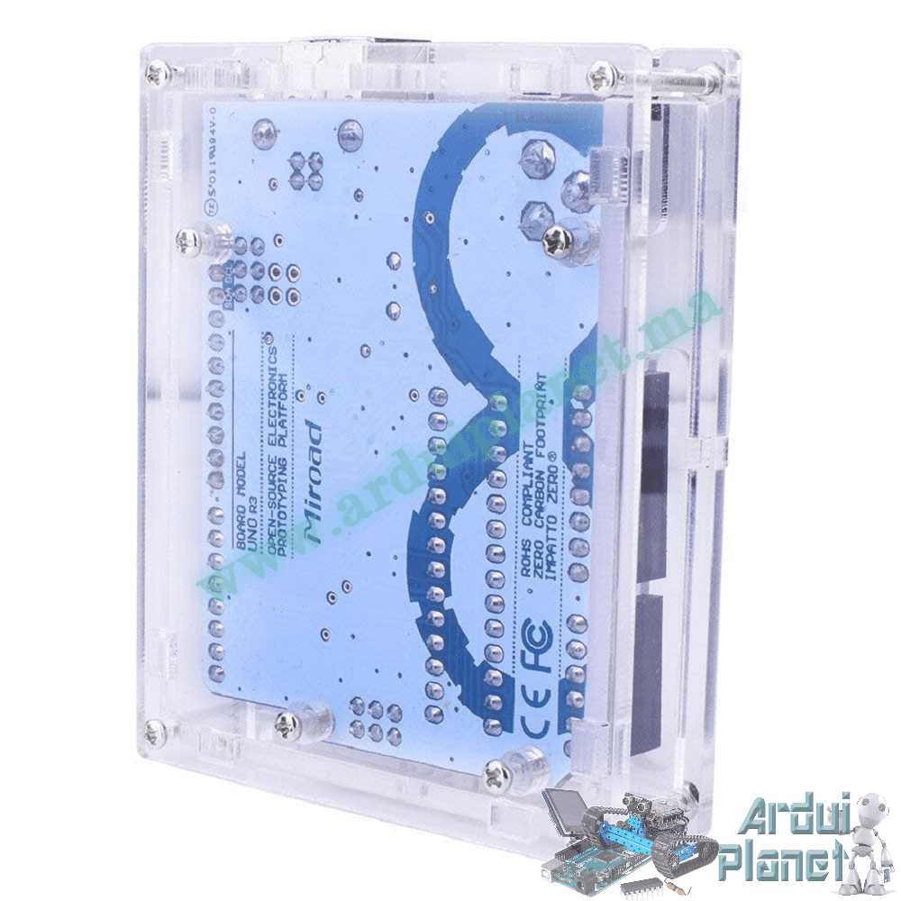 Boîtier Transparent pour Arduino Uno – Image 2