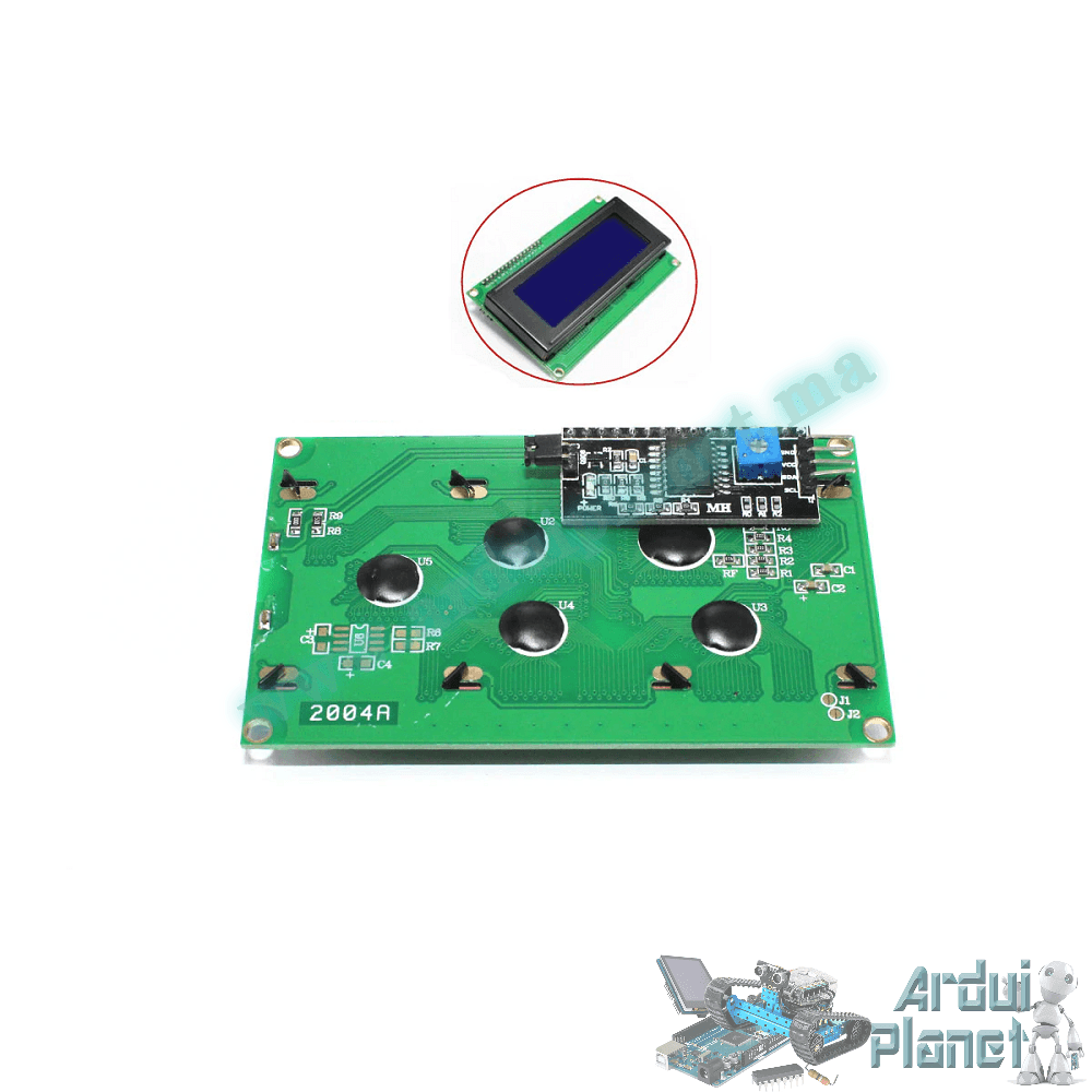 Afficheur LCD 2004 Avec Module I2C