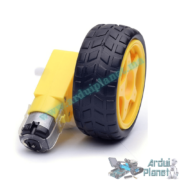 Moteur Réducteur + Roue Pour Voiture Robot 2WD/4WD