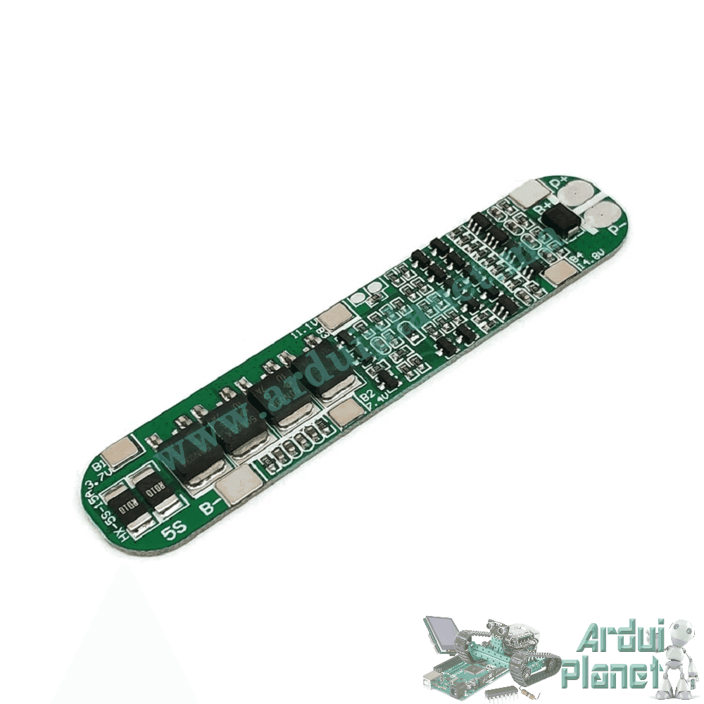 5S 15A BMS Chargeur de Batteries Lithium 5 Cellules