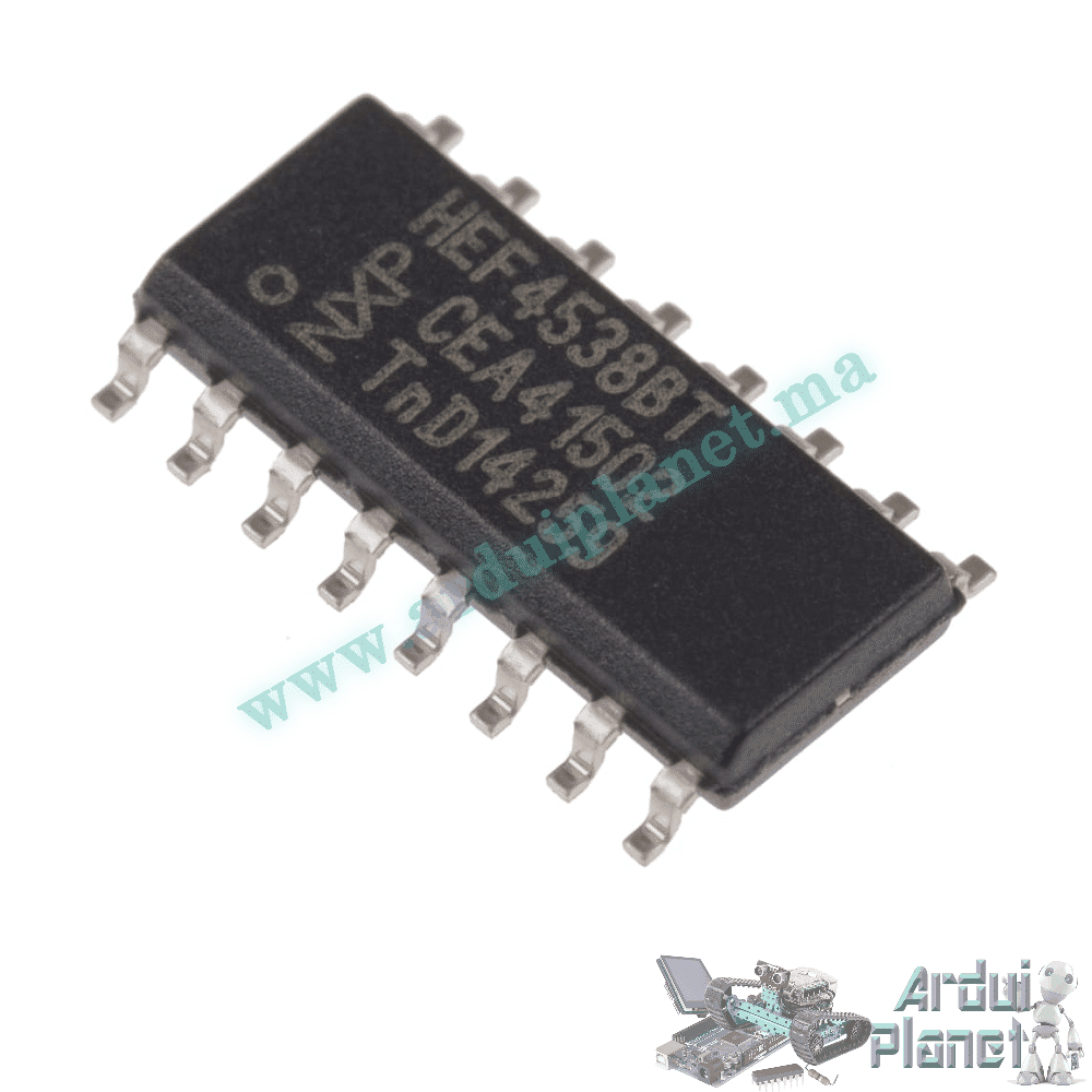 HEF4538BT Double Multivibrateur Monostable de Précision