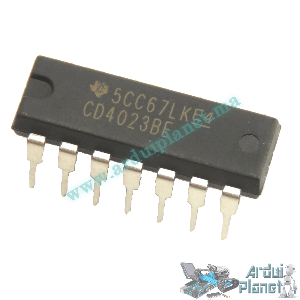 CD4023BE Circuit logique 4 Portes Nand