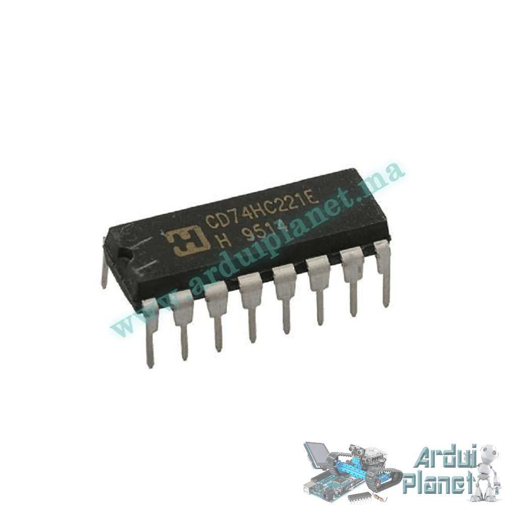 CD74HC221E Multivibrateurs monostables à grande vitesse