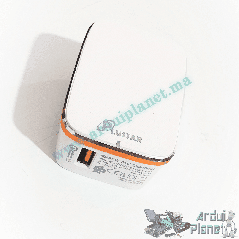 Chargeur USB Type C 18W Fast Charging QC 3.0 – Image 2