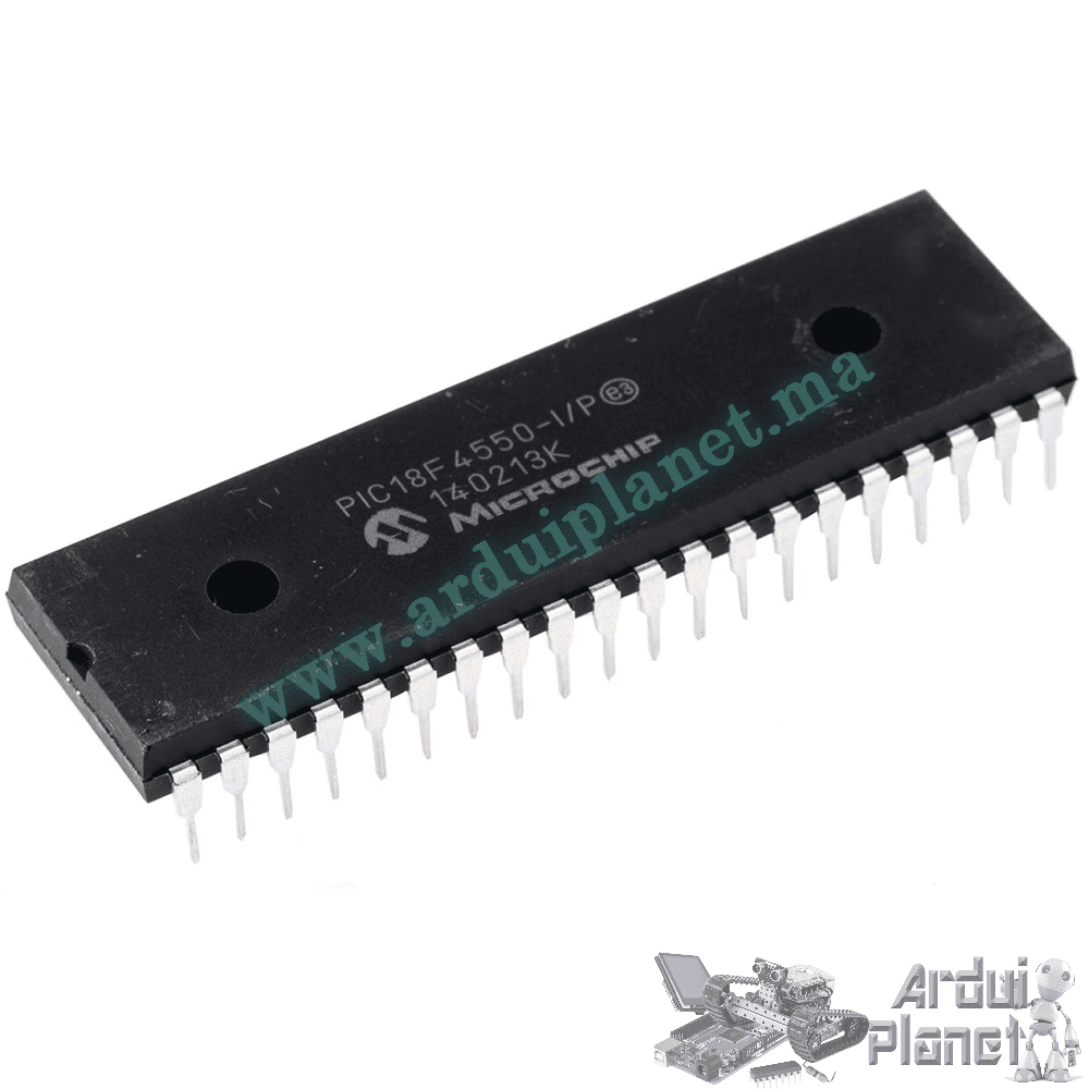 PIC18F4550 Microcontrôleur 48Mhz 32KB
