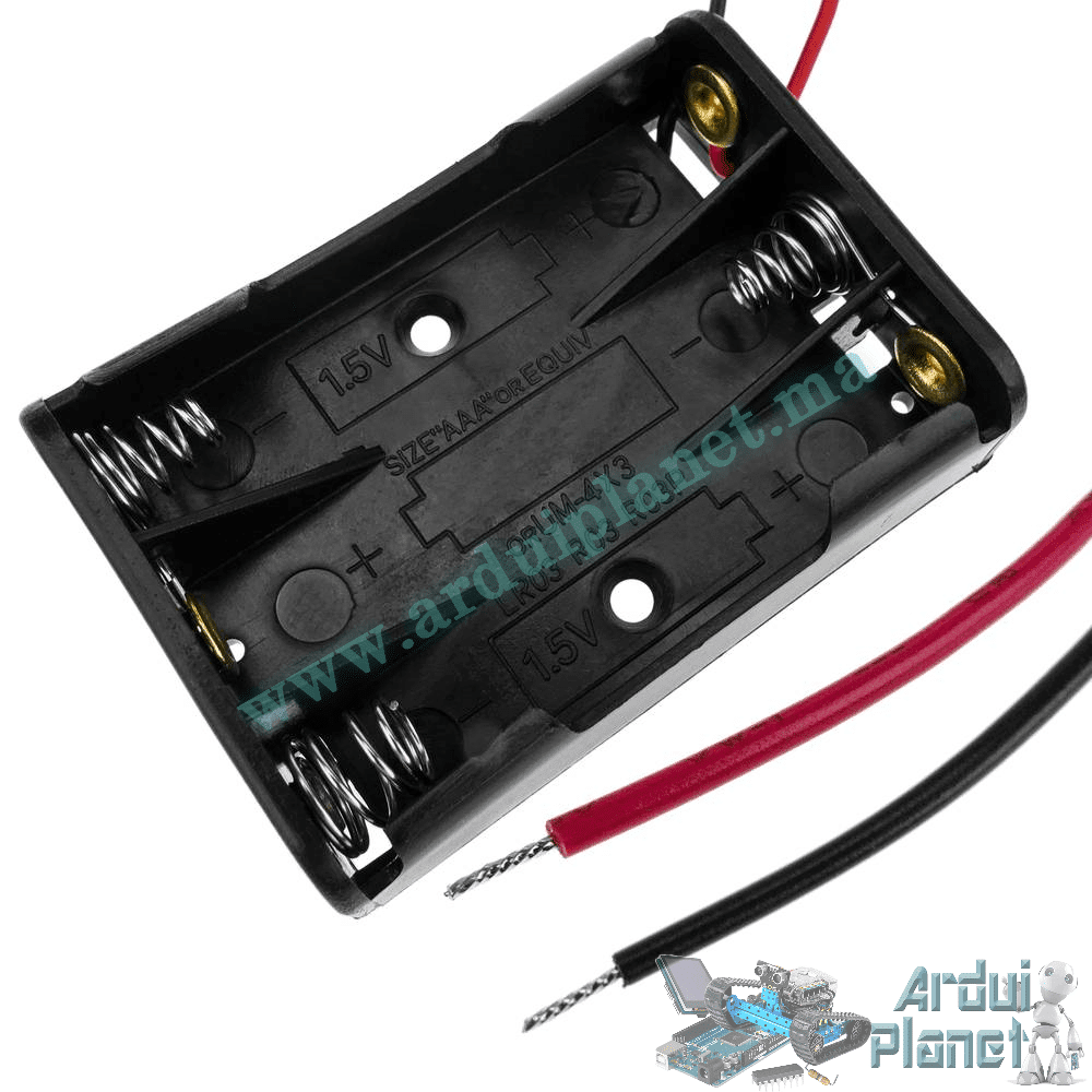AAA X3 Porte-piles Pour Batterie