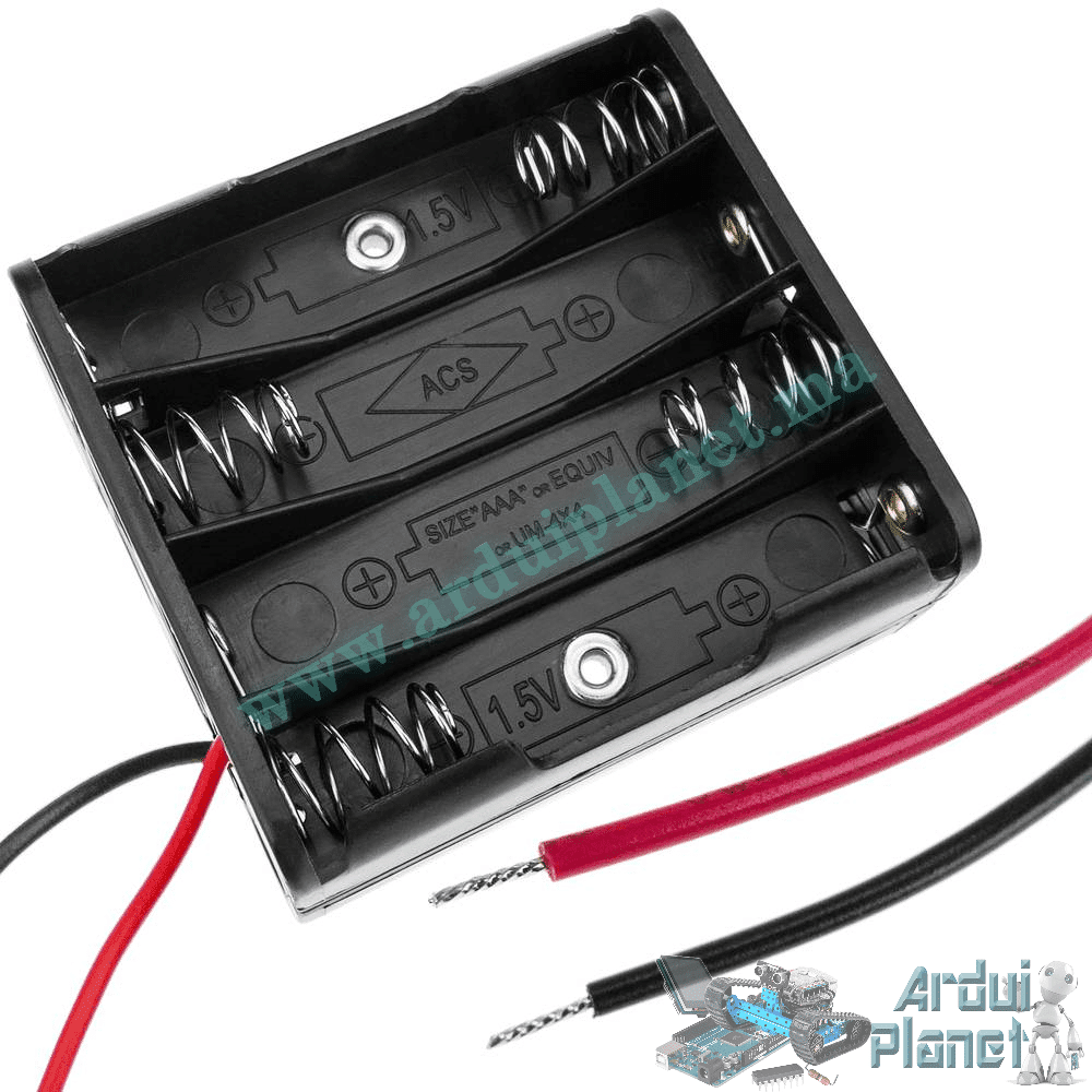 AAA X4 Porte-piles Pour Batterie