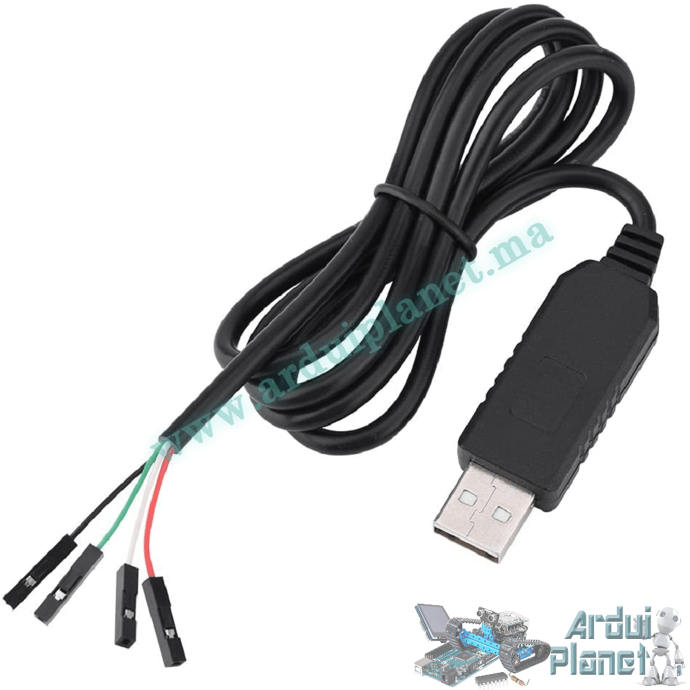 PL2303HX Convertisseur USB vers TTL Serial