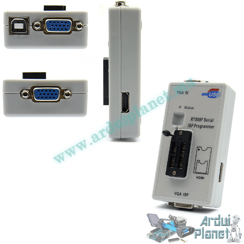 RT809F Programmateur ISP Série Avec 11 Adaptateurs – Image 2