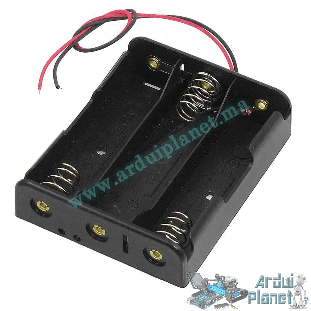 18650 X3 Porte-piles Pour Batterie
