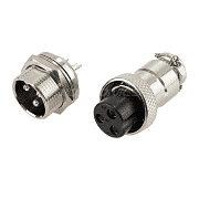 Connecteur GX16 16mm