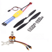 A2212 2200Kv Moteur brushless + ESC 30A + Hélices 1045