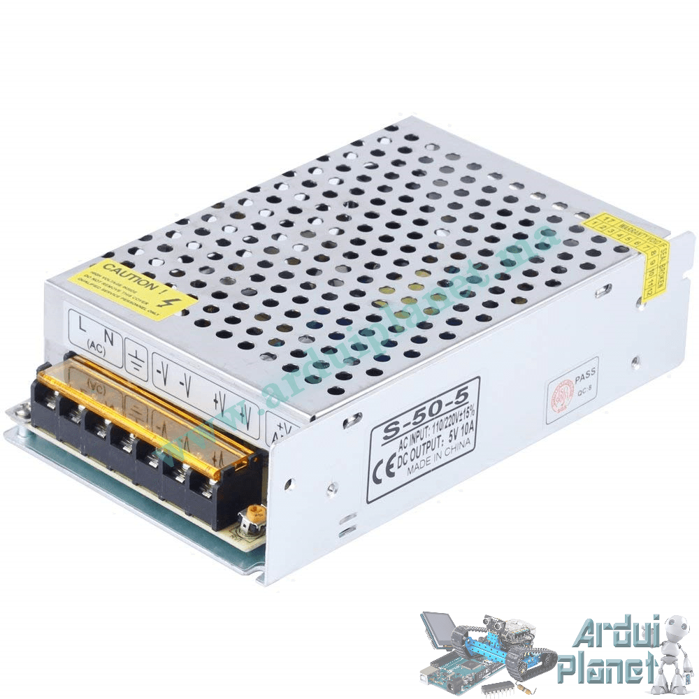 Alimentation à Découpage 5V 10A 50W