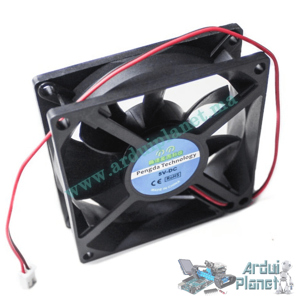 Ventilateur 5V DC 80x80x25mm 8025