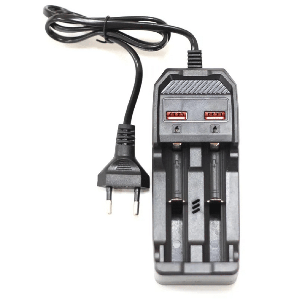 Chargeur de batteries Lithium 18650 x2 – Image 2
