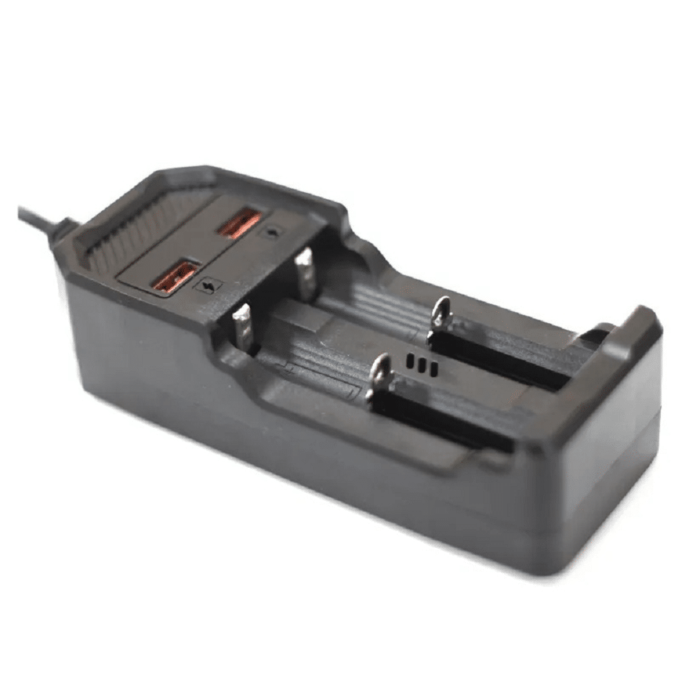 Chargeur de batteries Lithium 18650 x2