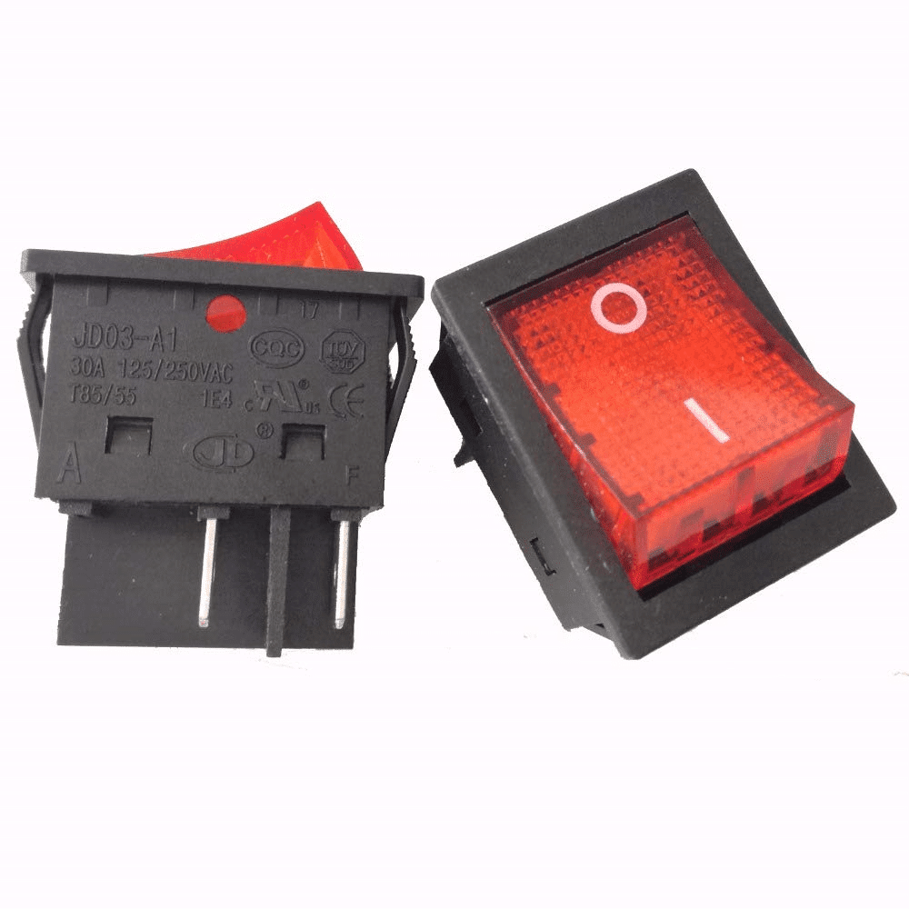 Interrupteur ON/OFF JD03-A1 4 Broches 30A 250V – Image 2