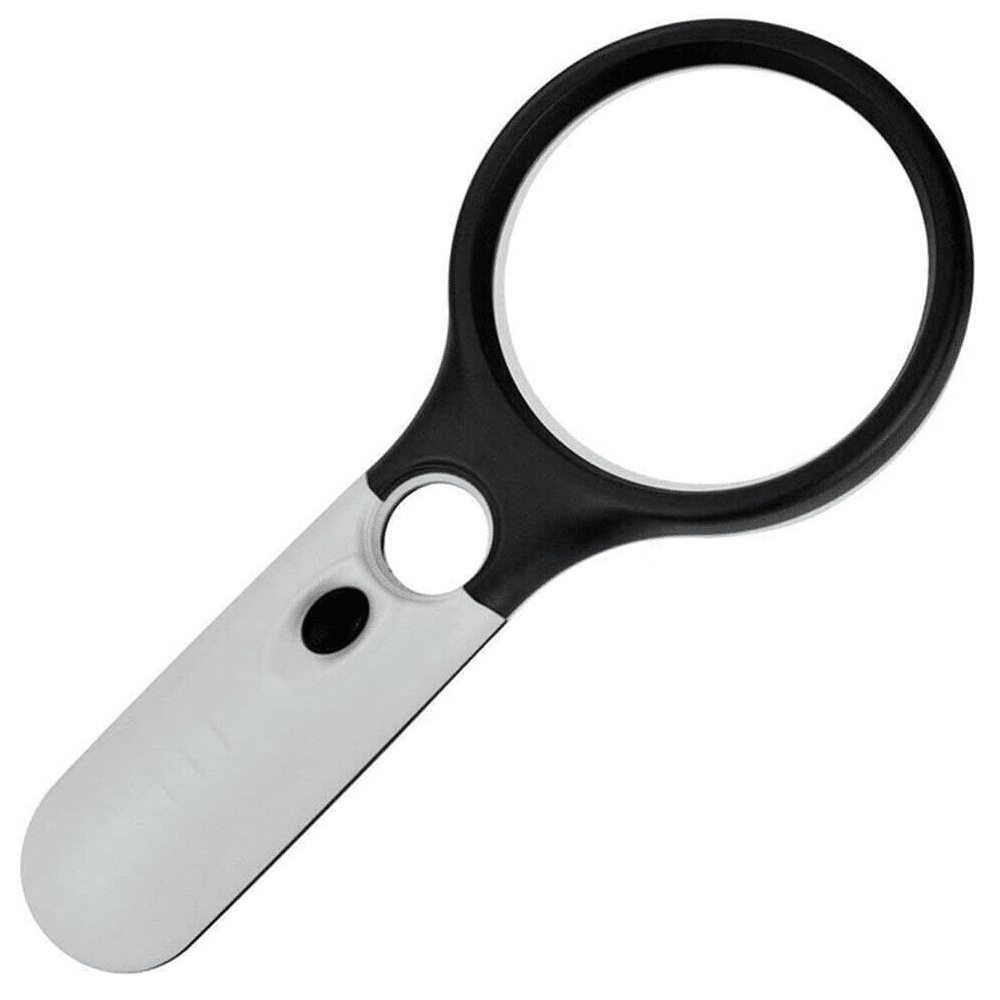Loupe de Poche 45X 3X avec LED