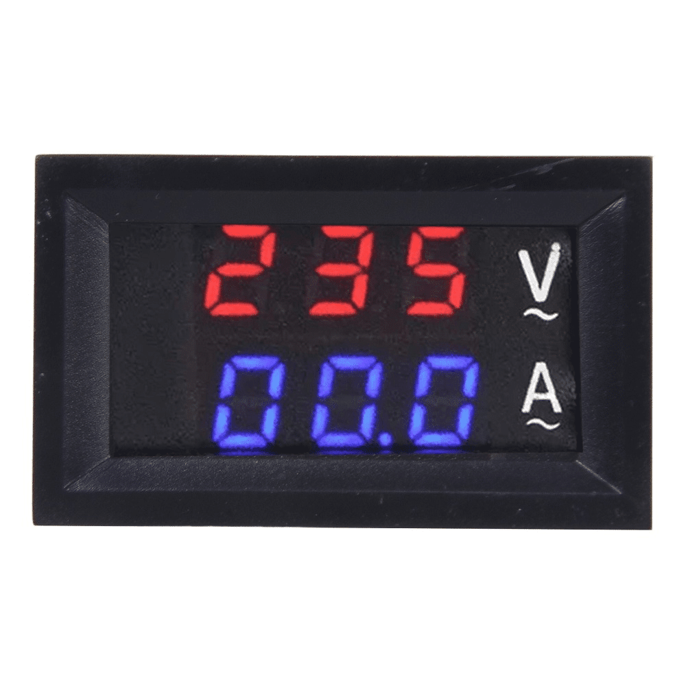 Voltmétre et Ampèremètre AC 50-500V 10A – Image 3