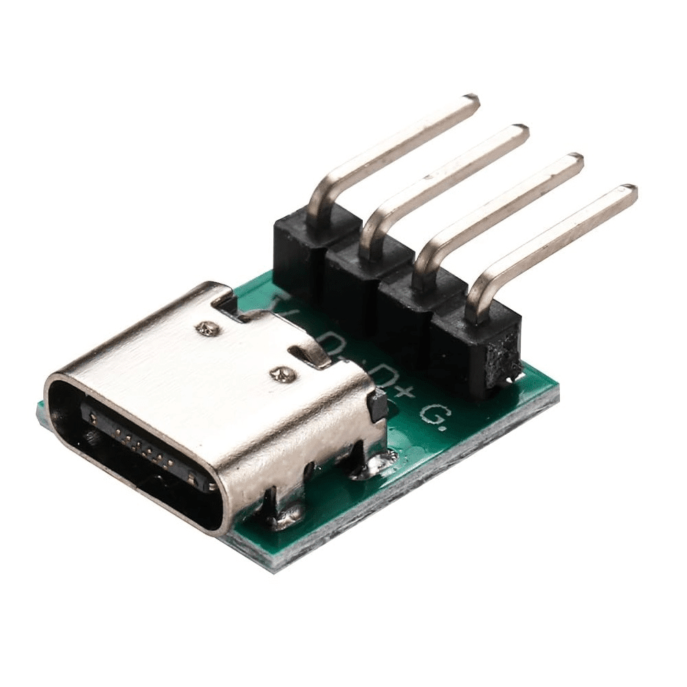 Connecteur Breakout Type-C USB Femelle, 4 Broches – Image 2