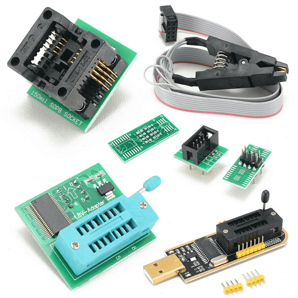 Kit CH341A Programmateur pour EEPROM BIOS SPI