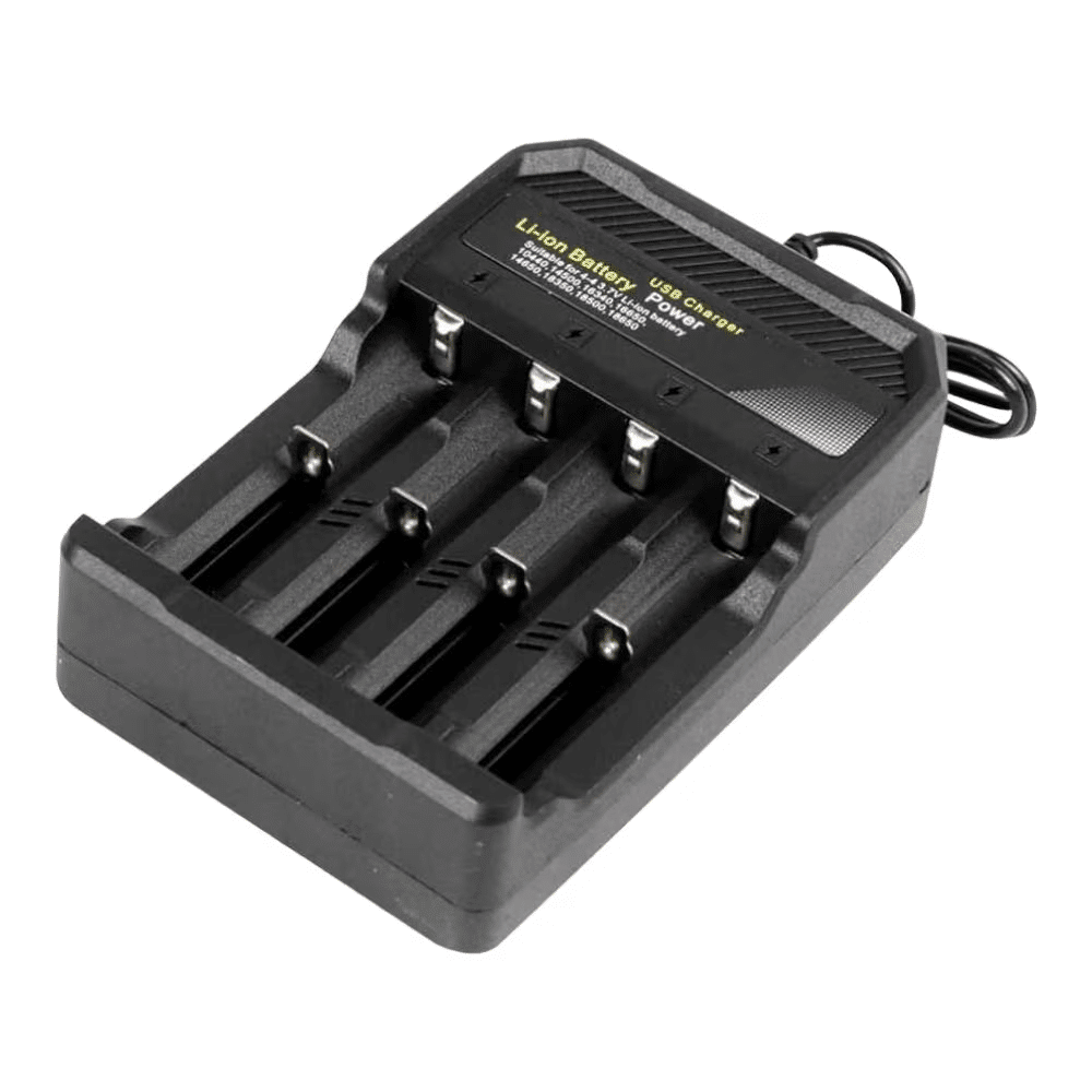 Chargeur de batteries Lithium 18650 x4 MS-5D84A