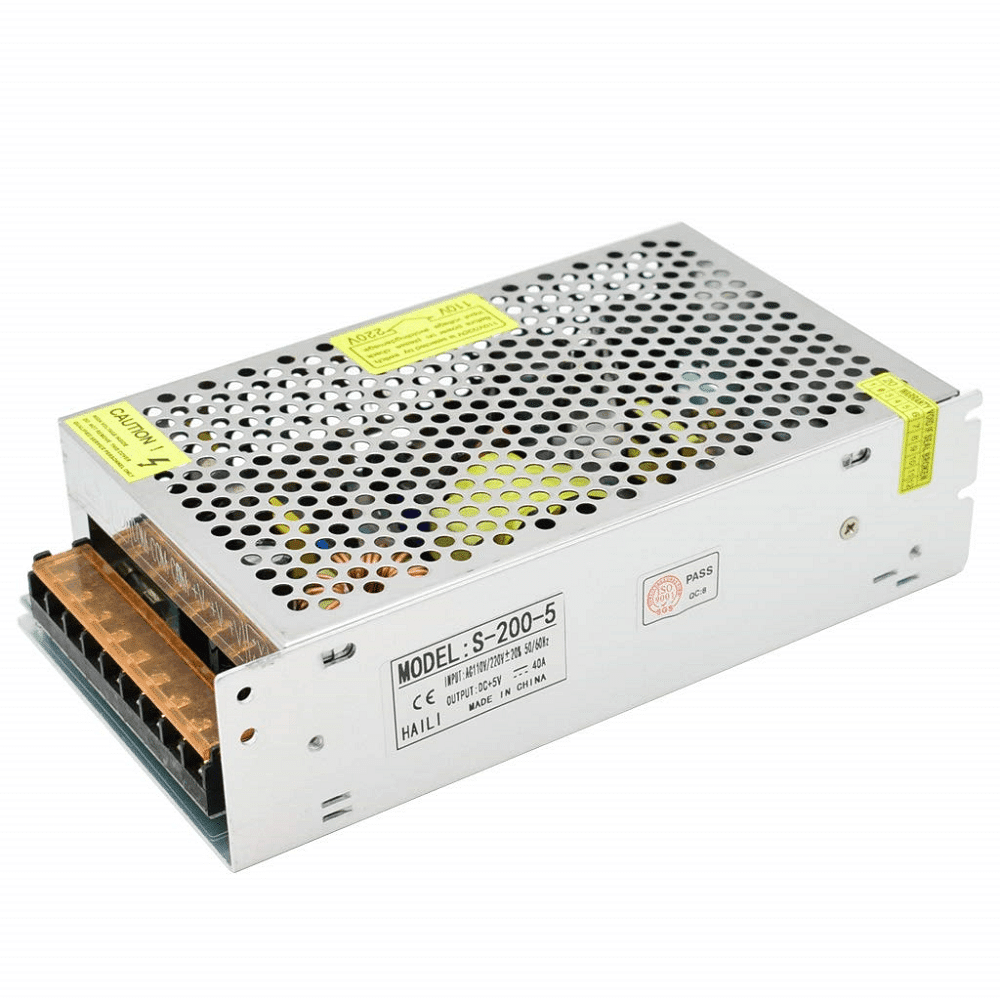 Alimentation à Découpage 5V 40A 200W